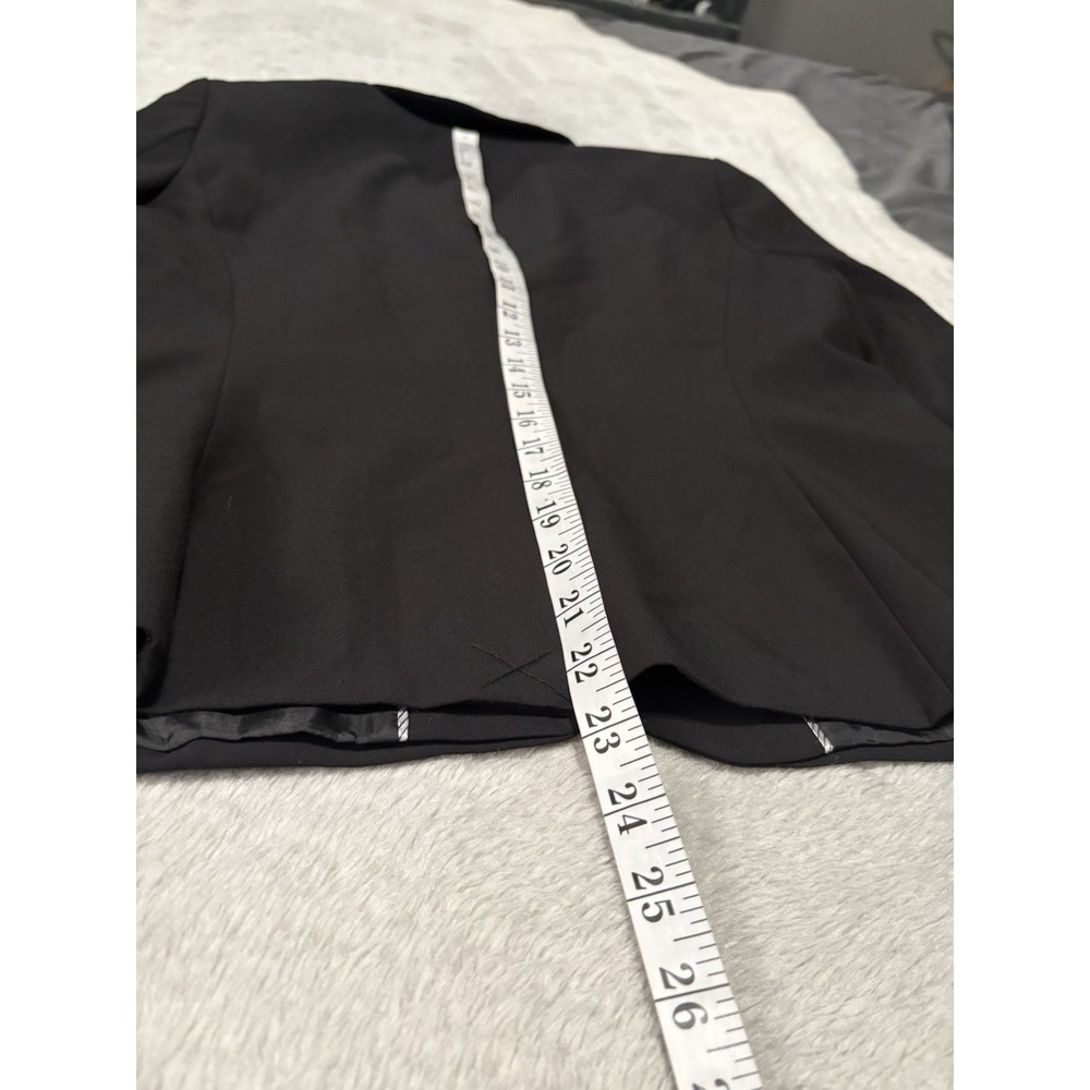 Calvin Klein Women's Solid Black 2 Button Office … - image 4